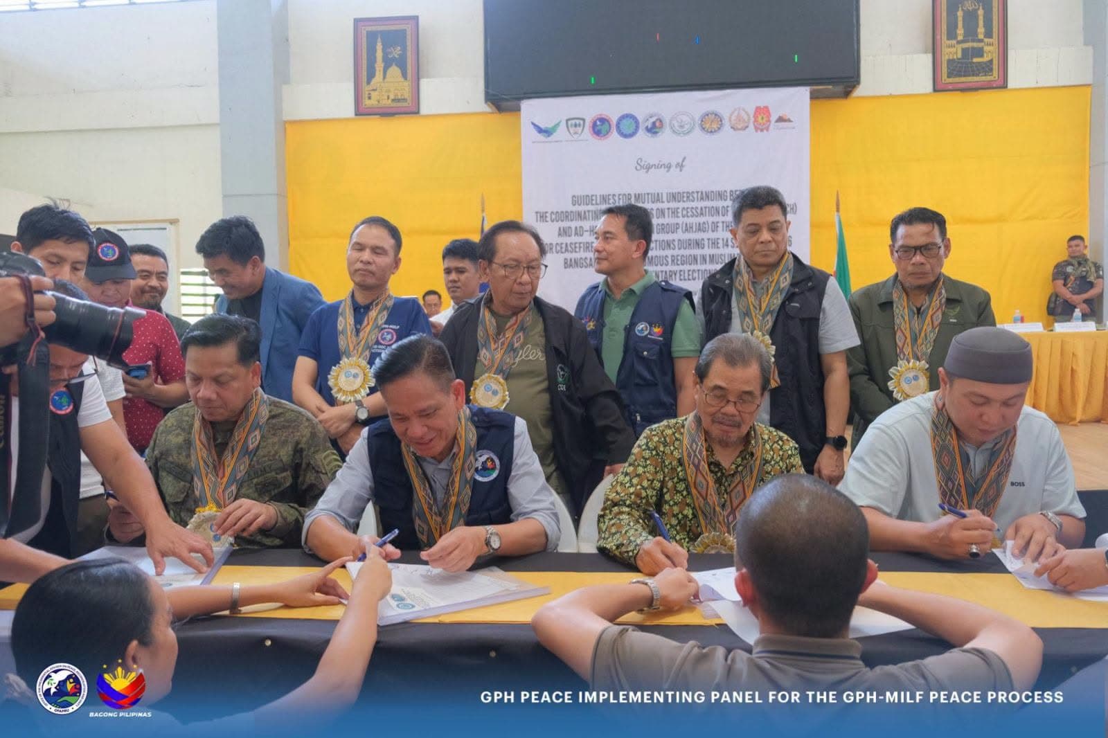 he Government of the Philippines (GPH) and Moro Islamic Liberation Front (MILF) Peace Implementing Panels signed on Monday, August 31, in Camp Darapanan, Sultan Kudarat,.